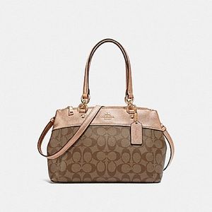 Rose Gold Coach Crossbody